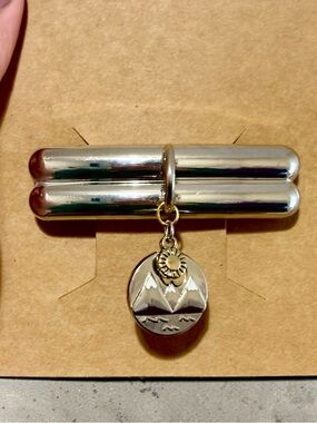 Hand Crafted Mountain Top Hair Barrette